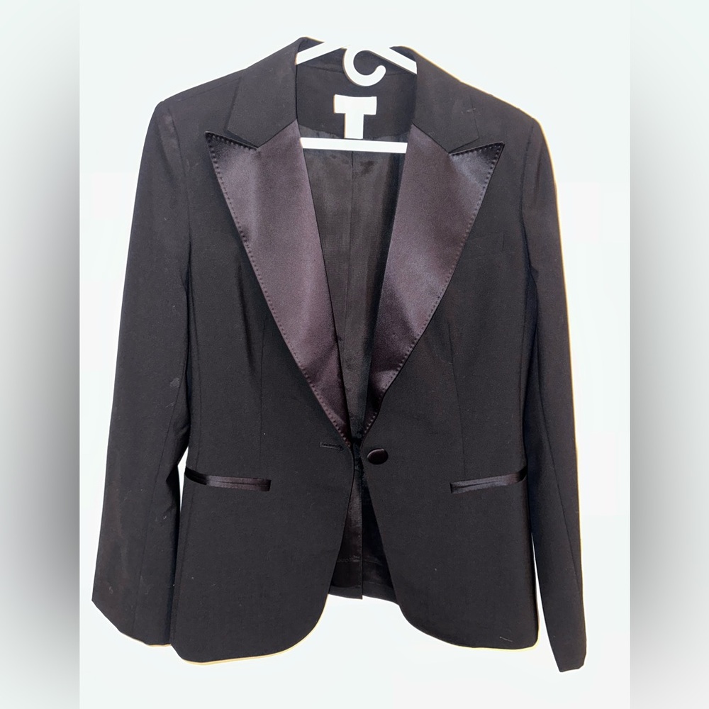 Like New Ann Taylor Tuxedo Jacket Size 12 Vintage